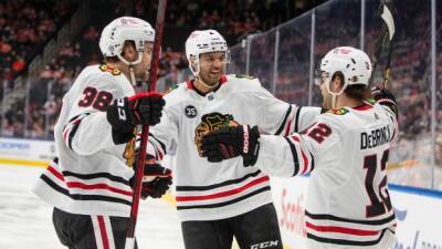 Oilers concede first goal again in loss to Blackhawks