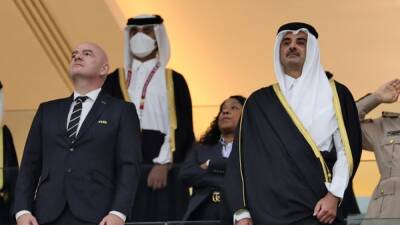 Infantino says World Cup will be health 'benchmark' for global sporting events