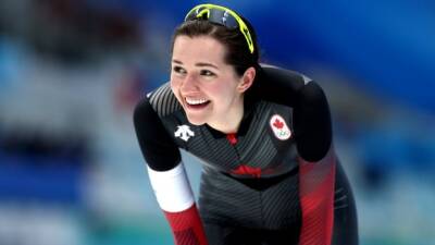 Watch Canadian speed skater Isabelle Weidemann compete for another Olympic medal