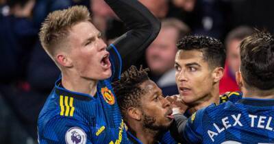 Fred and Scott McTominay branded Cristiano Ronaldo's worst team-mates as Man United woes continue