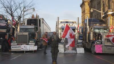 Canada's 'Freedom Convoy': Truckers stay put in Ottawa as crisis deepens