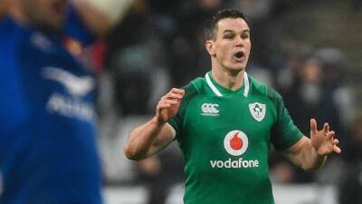 Breaking Johnny Sexton to miss Ireland clash with France