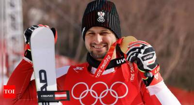Winter Olympics: Mayer's skis help Strolz seal Austria's second alpine gold