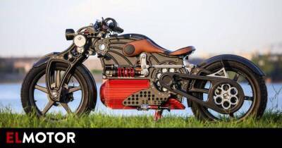 La marca Curtiss renace con One, una moto eléctrica de 100.000 euros