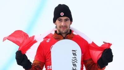 Canada's Grondin claims silver in snowboard cross