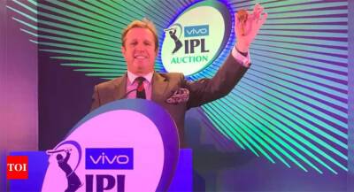 Shane Warne - IPL auction took off with Dhoni; battle for Pollard in 2010 saw extraordinary bidding: Richard Madley - timesofindia.indiatimes.com - India -  Mumbai -  Kolkata -  Chennai -  Jaipur
