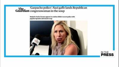 Nazi soup: US lawmaker roasted after mixing up gazpacho and Gestapo - france24.com - France - Usa