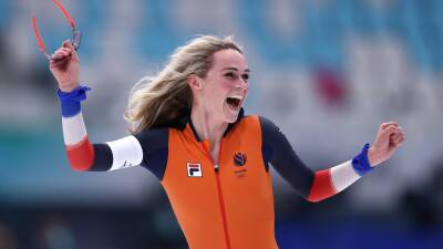 Isabelle Weidemann - Irene Schouten - Winter Olympics 2022 - Irene Schouten achieves distance double with stunning 5000m Games record - eurosport.com - Netherlands - Canada - Beijing - Czech Republic -  Salt Lake City