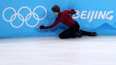 'Oh no! Disastrous start!' - Figure skater's dream dies with crash into wall at Beijing 2022 Olympics