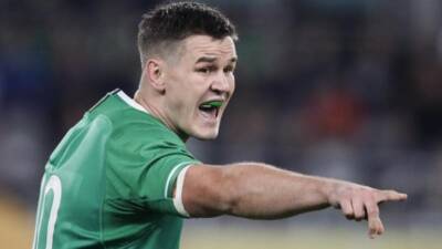 Antoine Dupont - Fabien Galthie - Joey Carbery - James Hume - Romain Ntamack - Cameron Woki - Robbie Henshaw - Jonathan Danty - Ryan Baird - Rugby Union - Injured Sexton misses Ireland-France Test - 7news.com.au - France - Italy - Ireland -  Dublin