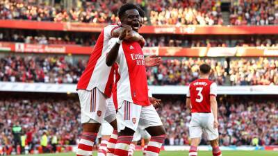 Bukayo Saka - London Colney - Bukayo Saka says Arsenal ‘always the one’ despite interest from Tottenham and Chelsea as a youngster - eurosport.com
