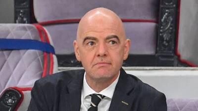 Gianni Infantino Says 2022 FIFA World Cup In Qatar Will Be Health "Benchmark" For Global Sporting Events
