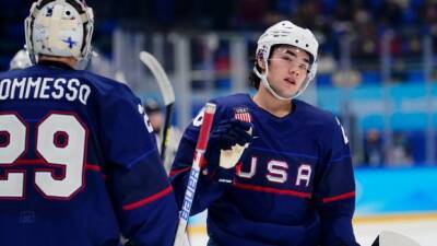 Farrell has hat trick, USA dominates China in opener
