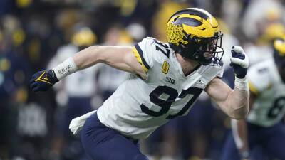 Aidan Hutchinson - Michigan DE Aidan Hutchinson: 'Would definitely be awesome' to join Lions - foxnews.com -  Lions -  Detroit -  Indianapolis - state Michigan - state Iowa - state Ohio