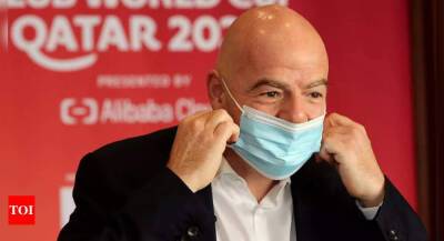 Infantino says World Cup will be health 'benchmark' for global sporting events