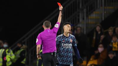 Mikel Arteta - Gabriel Martinelli - Gabriel Magalhaes - Wolverhampton Wanderers 0-1 Arsenal: Gabriel Magalhaes’ first half goal moves 10-man Gunners up to fifth - eurosport.com