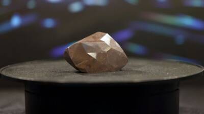Venden por 4,1 millones de dólares 'El Enigma', un diamante negro "extremadamente raro"
