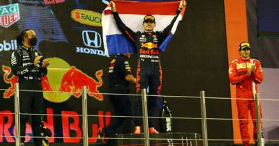 Lewis Hamilton - Michael Masi - Carlos Sainz - Carlos Sainz shares podium chat with 'really struggling' Lewis Hamilton in Abu Dhabi - msn.com - Italy - county Lewis - county Hamilton