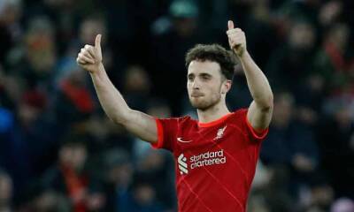 Diogo Jota double sinks Leicester to maintain Liverpool’s title pursuit