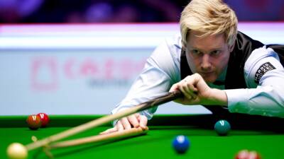 Neil Robertson - Barry Hawkins - Ronnie Osullivan - Ricky Walden - Neil Robertson grounds Rocket Ronnie O'Sullivan at Players Championship - rte.ie - Australia