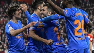 Valencia-Athletic draw in Copa first leg