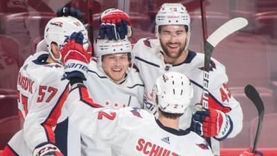 Josh Anderson - Cole Caufield - Caps spoil St. Louis’ coaching debut; top Canadiens - tsn.ca - Washington - county Martin - county St. Louis -  Washington