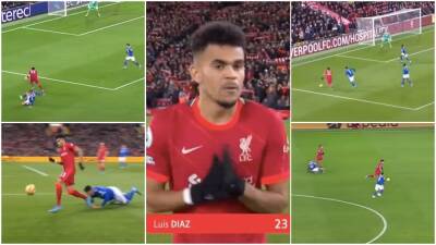 Luis Diaz: Liverpool star's impressive highlights vs Leicester