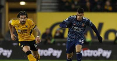 Mikel Arteta - Michael Oliver - Alexandre Lacazette - Gabriel Martinelli - Daniel Podence - Fewer touches than Ramsdale: Arsenal star who lost 85% duels had a nightmare vs Wolves - opinion - msn.com - Brazil