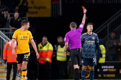 Mikel Arteta - Alexandre Lacazette - Gabriel Martinelli - Gabriel Magalhaes - Jose Sa - Arteta fumes at Martinelli red card: 'I have never seen something like it' - news24.com