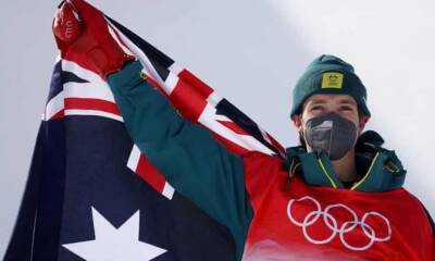 Australia’s Scotty James wins silver medal in snowboard halfpipe