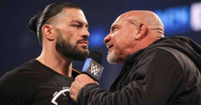 Goldberg is not expected to beat Roman Reigns for the Universal title, despite fan theories
