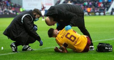 Motherwell star out for 'a month or so' as boss rues unfortunate blow
