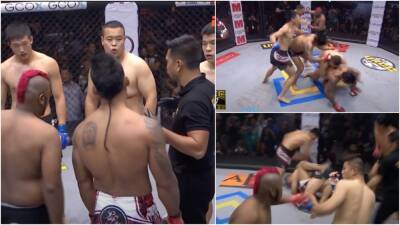 Craziest MMA fight? Six-man China vs Philippines 2019 brawl is utter chaos