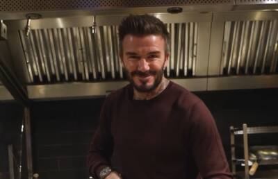 Beckham revela cuál es su comida favorita