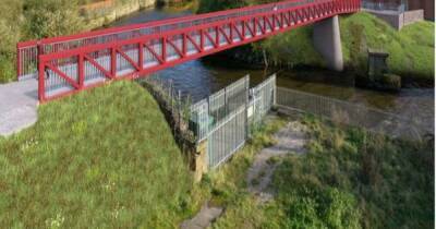 River Irwell - How a spectacular new footbridge over the River Irwell is set to look - manchestereveningnews.co.uk - Manchester