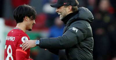 Jurgen Klopp praises Takumi Minamino as long-term Liverpool plan still on track