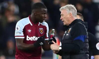 Moyes says Zouma available for West Ham selection amid cat video outcry
