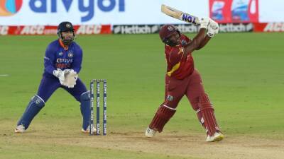 West Indies' Odean Smith Displays Big-Hitting Ability Ahead Of IPL 2022 Mega Auction With Blistering Knock vs India