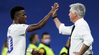 Ancelotti: "He dado un día más a Vinicius para que descanse"