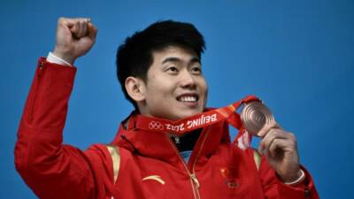 Winter Games - Francesco Friedrich - Yan earns China's first sliding medal as Grotheer wins skeleton gold - channelnewsasia.com - Britain - Germany - China - Beijing - Singapore