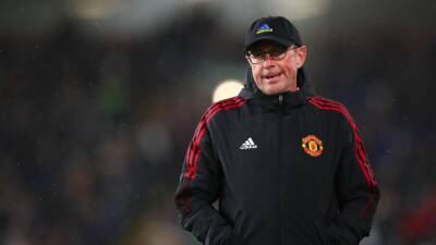 Ralf Rangnick - Ole Gunnar Solskjaer - Ted Lasso - Chris Armas - Ralf Rangnick downplays report of player unrest over training methods at Man United after 'Ted Lasso' jibe - eurosport.com - Manchester - Usa - New York