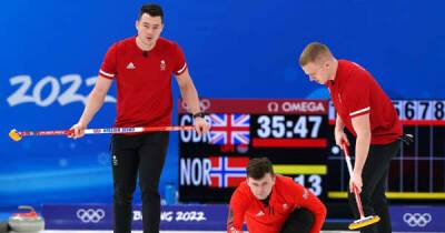 Winter Olympics LIVE: Team GB’s men earn curling win over Norway after skeleton disappointment