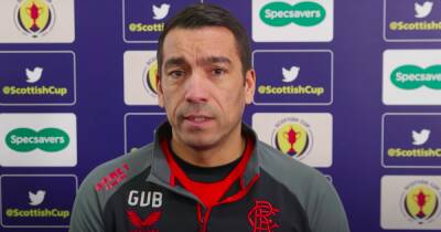 Every word of Gio van Bronckhorst's Rangers press conference as Aaron Ramsey decision made for Annan plastic pitch
