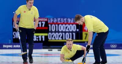 Bruce Mouat - John Shuster - Men's curling at Beijing 2022 Olympics Day 3 round-up: Sweden on top after defeats for Canada and GB - olympics.com - Britain - Sweden - Italy - Usa - Canada - Norway - Beijing