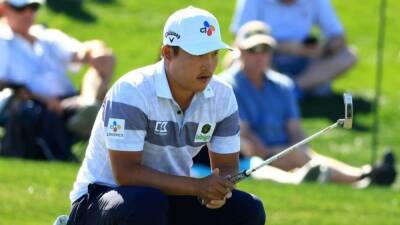 South Korea's Lee takes PGA lead after Theegala's two bogeys