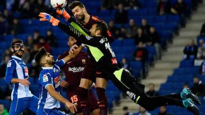 El derbi Espanyol-Barcelona pone a 200 a Diego López