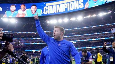 Los Angeles Rams coach Sean McVay ponders future, says he wants to prioritize time with family