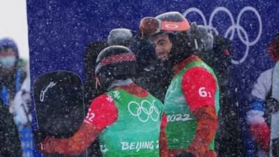 Canada's Grondin, O'Dine add to medal haul with bronze in mixed snowboard cross at Beijing Games