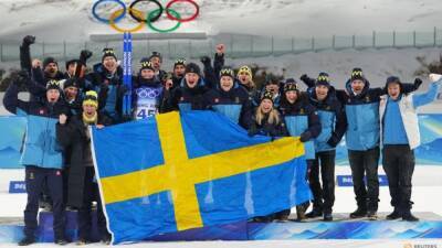 Biathlon-Swedes take aim at more medals after silver success