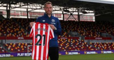 Will Christian Eriksen play for Brentford today against Crystal Palace?